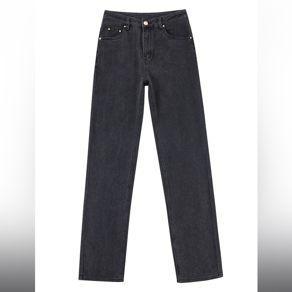 NWT Fashion Brand Company XS Taller Black Nap Jeans for Big Butts